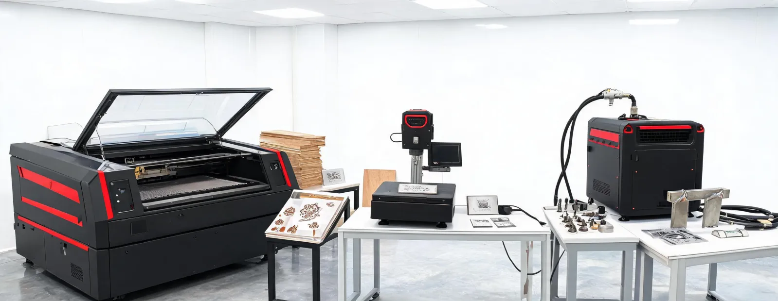 OMTech product comparison bench